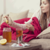 Honey Tea soothing for women with sore throat and cough