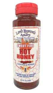 Sweet Fire Honey with Chipotle & Peppers