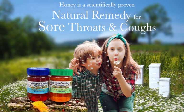 Honey Remedy for Sore Throat and Cough
