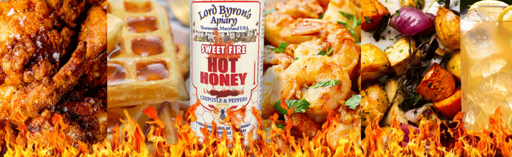 Hot Honey goes great on Fried Foods, Deserts, Coct
