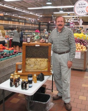 Raw honey sold in retail stores